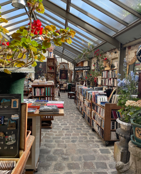 Parisian bookstore